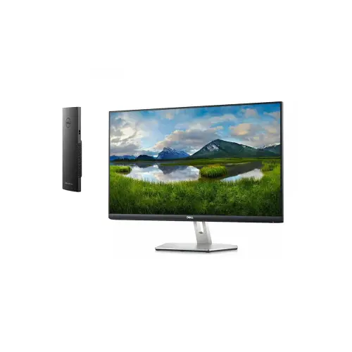 All in One DELL S2721HN IPS Monitor 27'' (FHD/4ms/75Hz/καινούργια) +Dell ultra 7070 ultra 