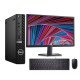 Refurbished Dell Optiplex 5080 MFF Grade A+ με Οθόνη Dell 24” SE2422H καινούργια