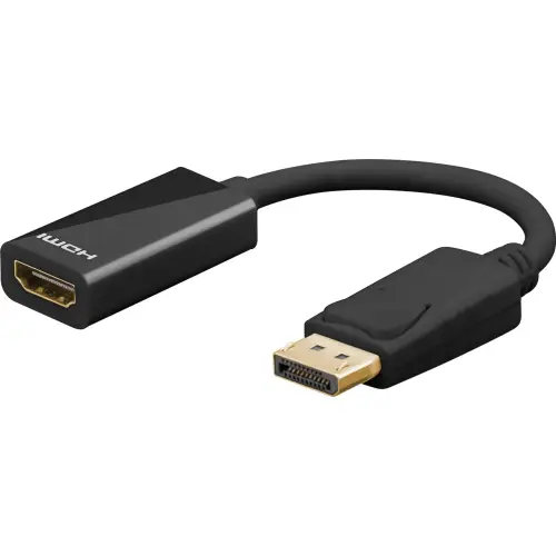 DisplayPort/HDMI Adapter Cable 1.2, gold-plated