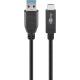 USB-C  καλώδιο USB 3.2 Gen 2, 3 A, 0.5 m goobay 41073