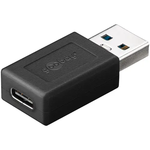 Goobay 45400 προσαρμογέας USB 3.0 SuperSpeed ​​από USB σε USB-C