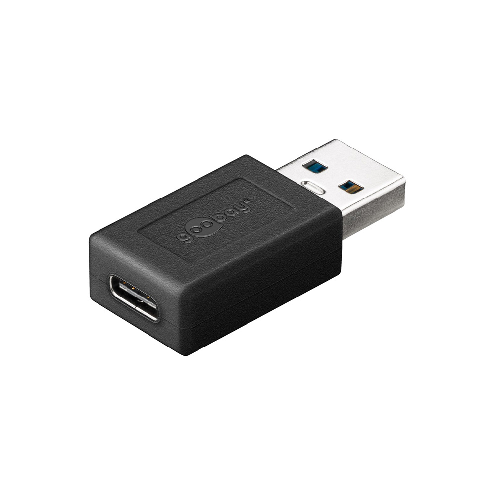 Goobay 45400 προσαρμογέας USB 3.0 SuperSpeed ​​από USB σε USB-C