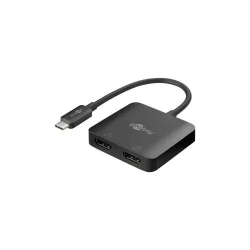 Goobay 60173 USB C to 2x HDMI converter (2x 4K @ 60 Hz)