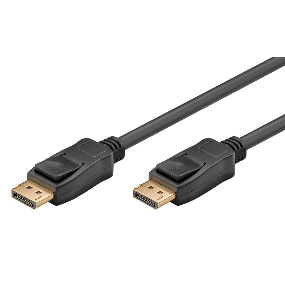 Kαλώδιο DisplayPort 64798 Goobay (8K/60Hz/32.4 Gbps/2m/μαύρο)