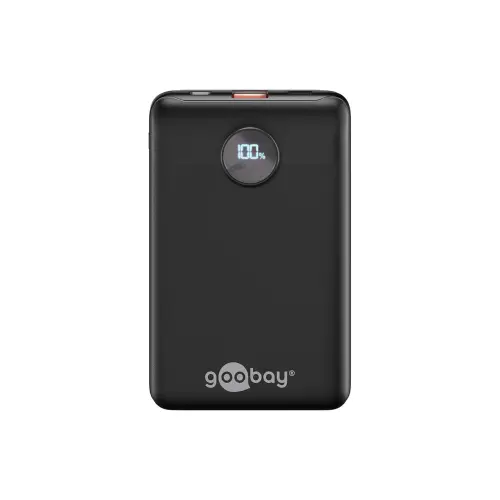 Power Bank Compact 10,000 mAh, goobay 65868