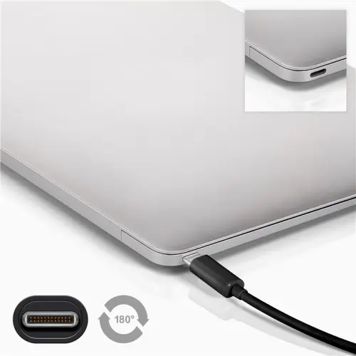 Goobay 66508 Καλώδιο USB-C (USB 3.2/60 W/5 Gbit/s,/Παροχή ισχύος & δεδομένων/2 m)