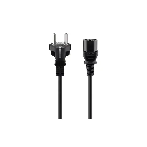 Power cable GOOBAY 68605(0.75mm²/1.5m/black)