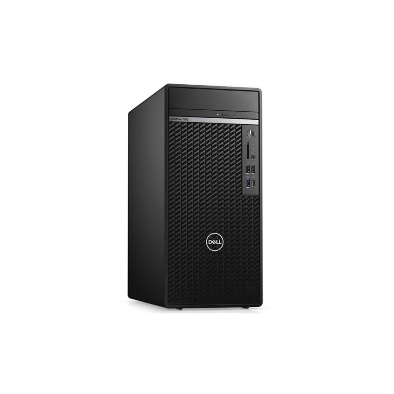 DELL Optiplex 7080 M Tower σταθερός υπολογιστής intel core i5 10500 16GB DDR4 256GB NVMe SSD Windows 11 Pro Refurbished Grade A+