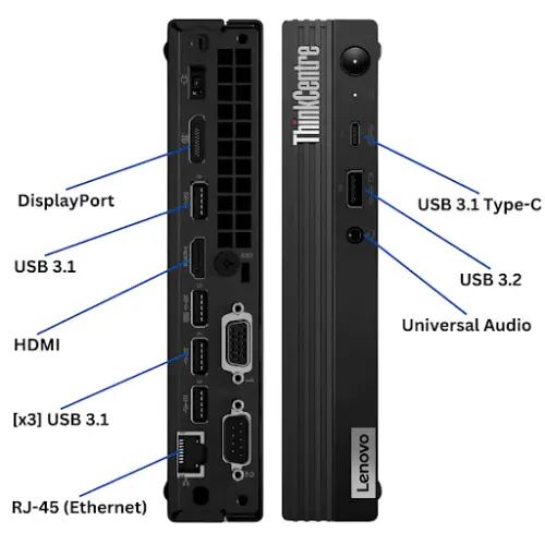 Refurbished PC Lenovo Thinkcentre M70Q Tiny i5-10500T/16GB/256GB NVMe